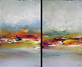 Abstract Diptych
